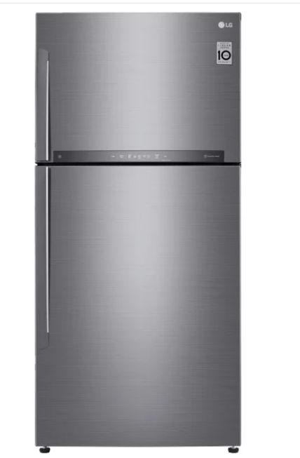 Холодильники LG GR-H802HMHZ, серебристый