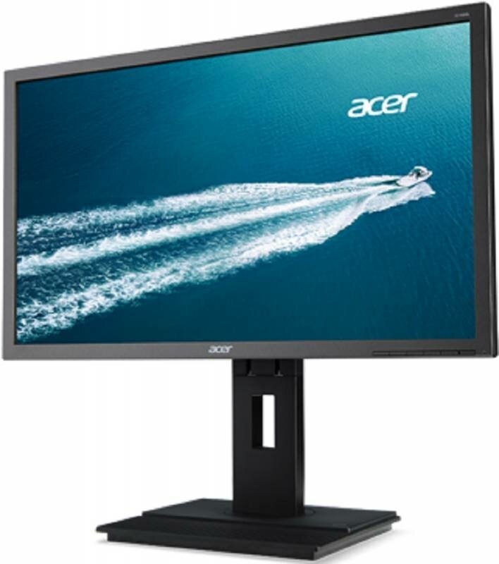 Монитор Acer B246HYLAymidr черный