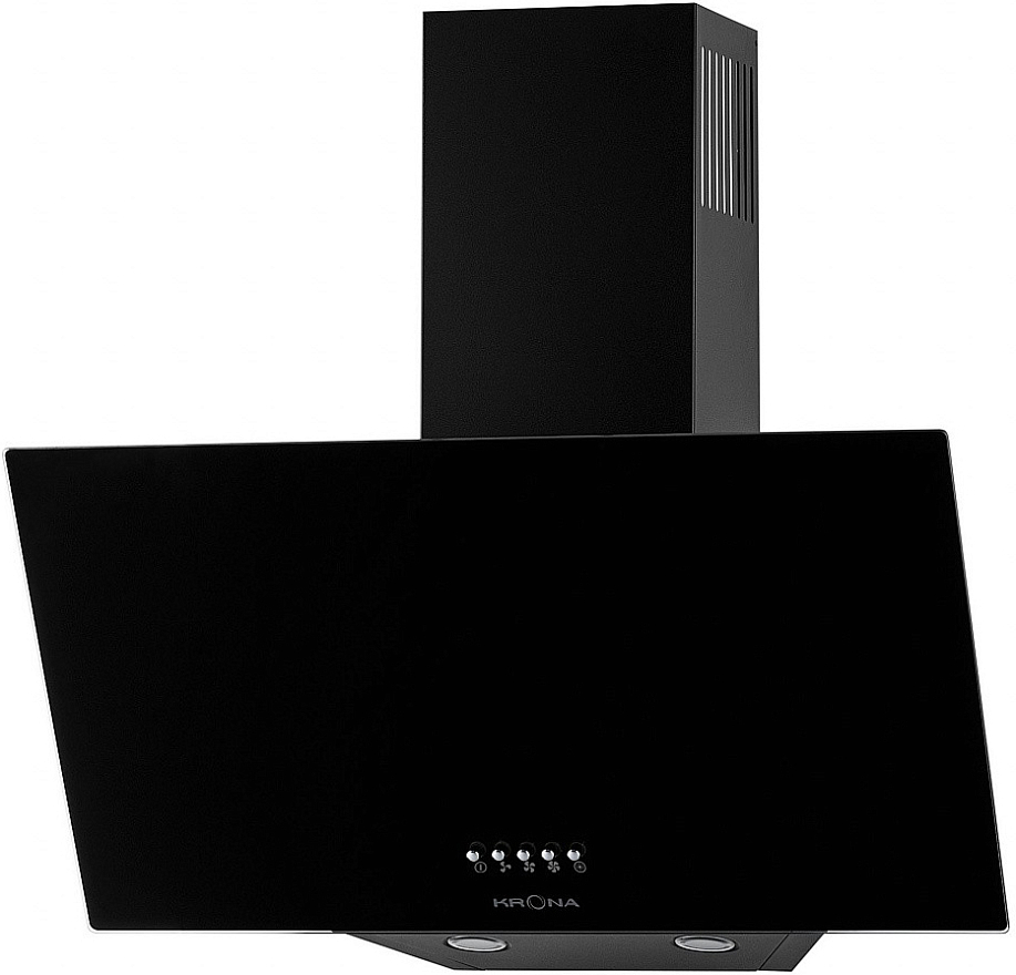 Вытяжка наклонная Krona Helga 600 Black PB