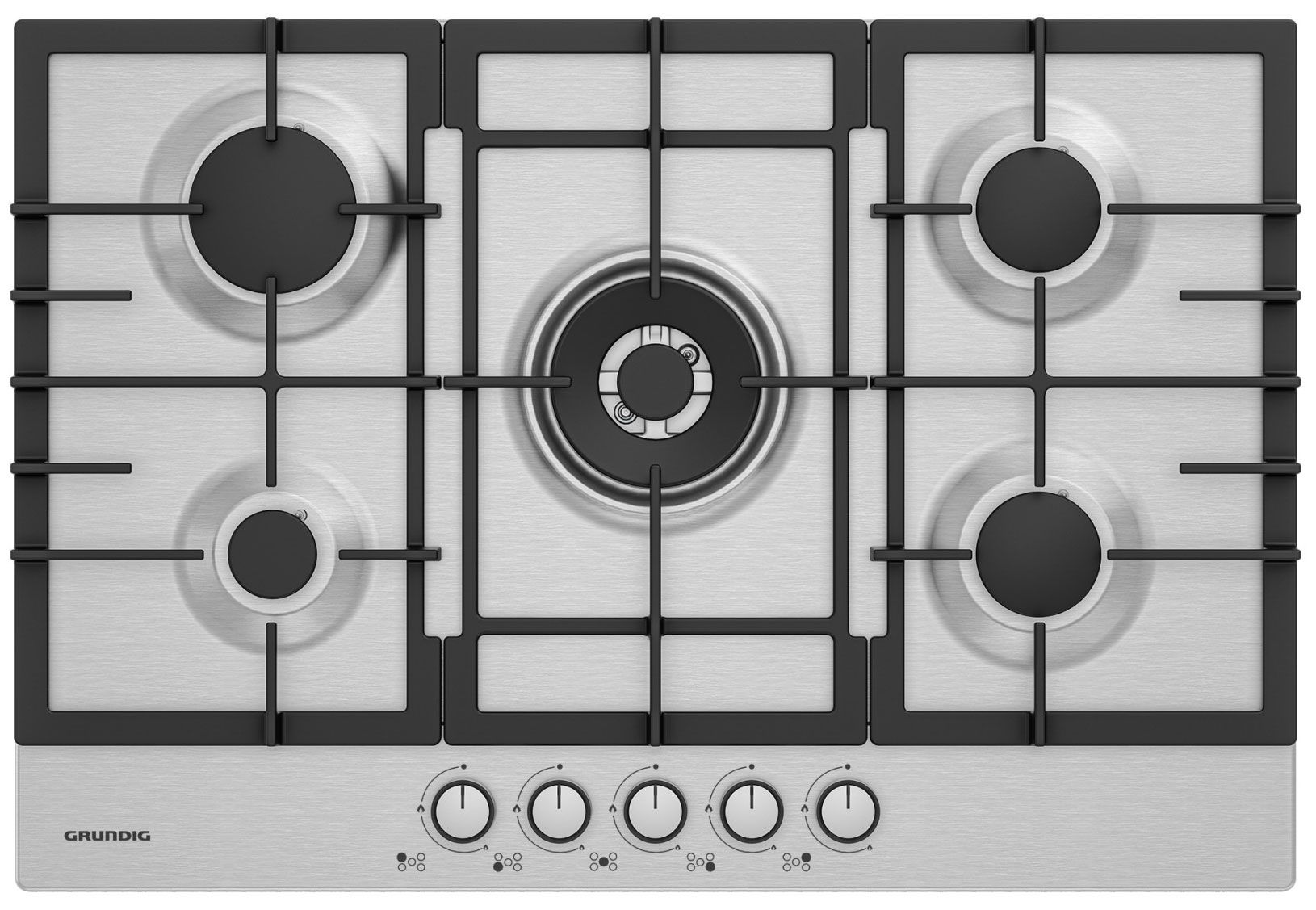 Варочная панель газовая Grundig GIGA7235250X, нержавеющая сталь