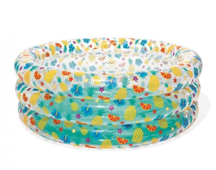 Детский бассейн Bestway Transparent Sea Life 51045 тропические фрукты