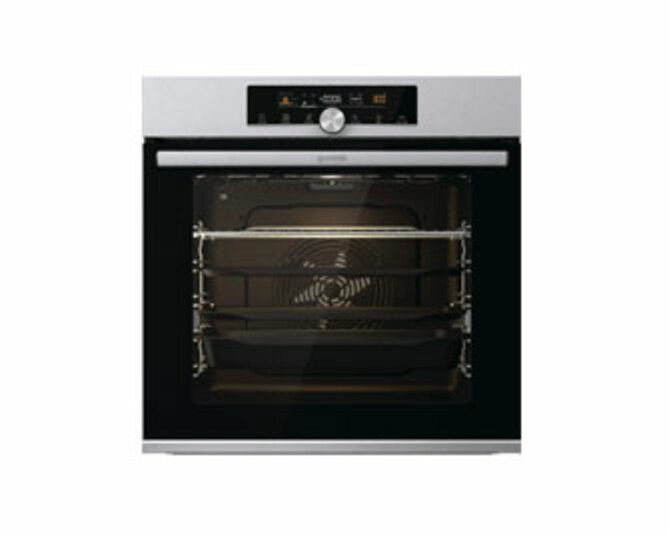 Духовой шкаф электрический Gorenje BPS6747A06X, серебристый/черный