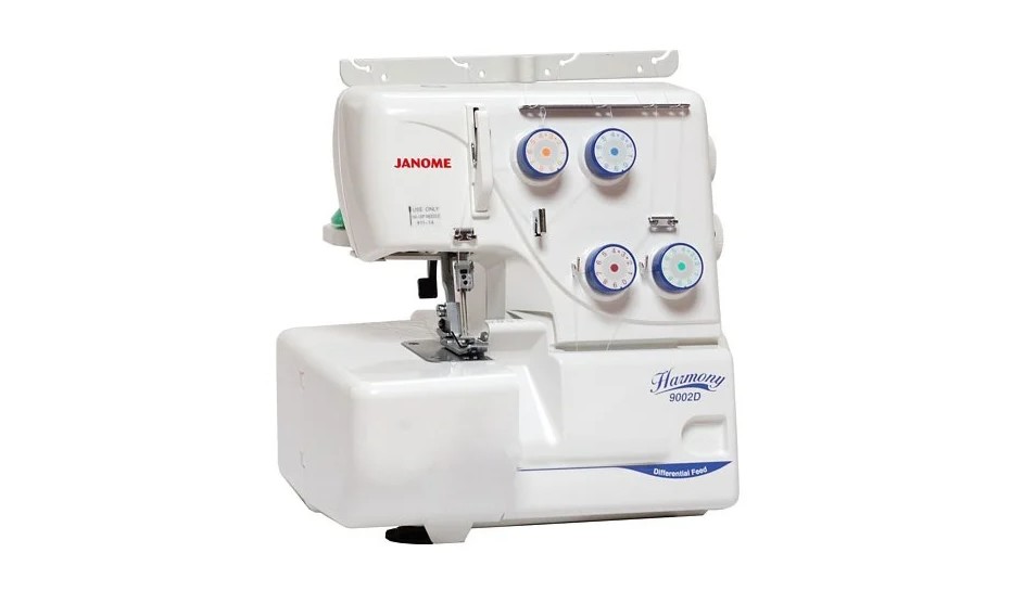 Оверлок Janome Harmony 9002D белый