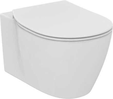 Унитаз подвесной Ideal Standard Connect E771801 (с крепежом TT0299327 и без сиденья), белый