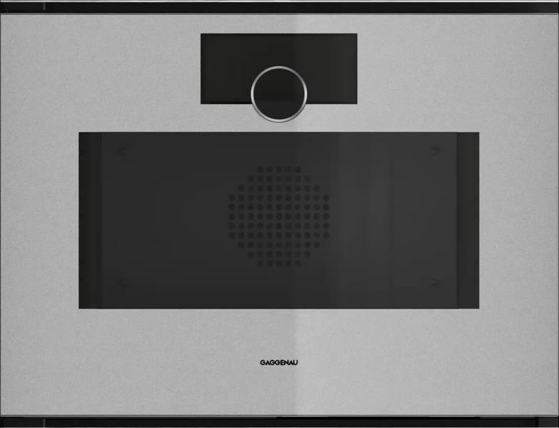 Духовой шкаф электрический с СВЧ Gaggenau GM250130, серебристый