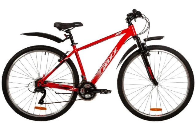 Велосипед горный 27.5 Foxx AZTEC D RD1, 18-ск, рама 20 красный