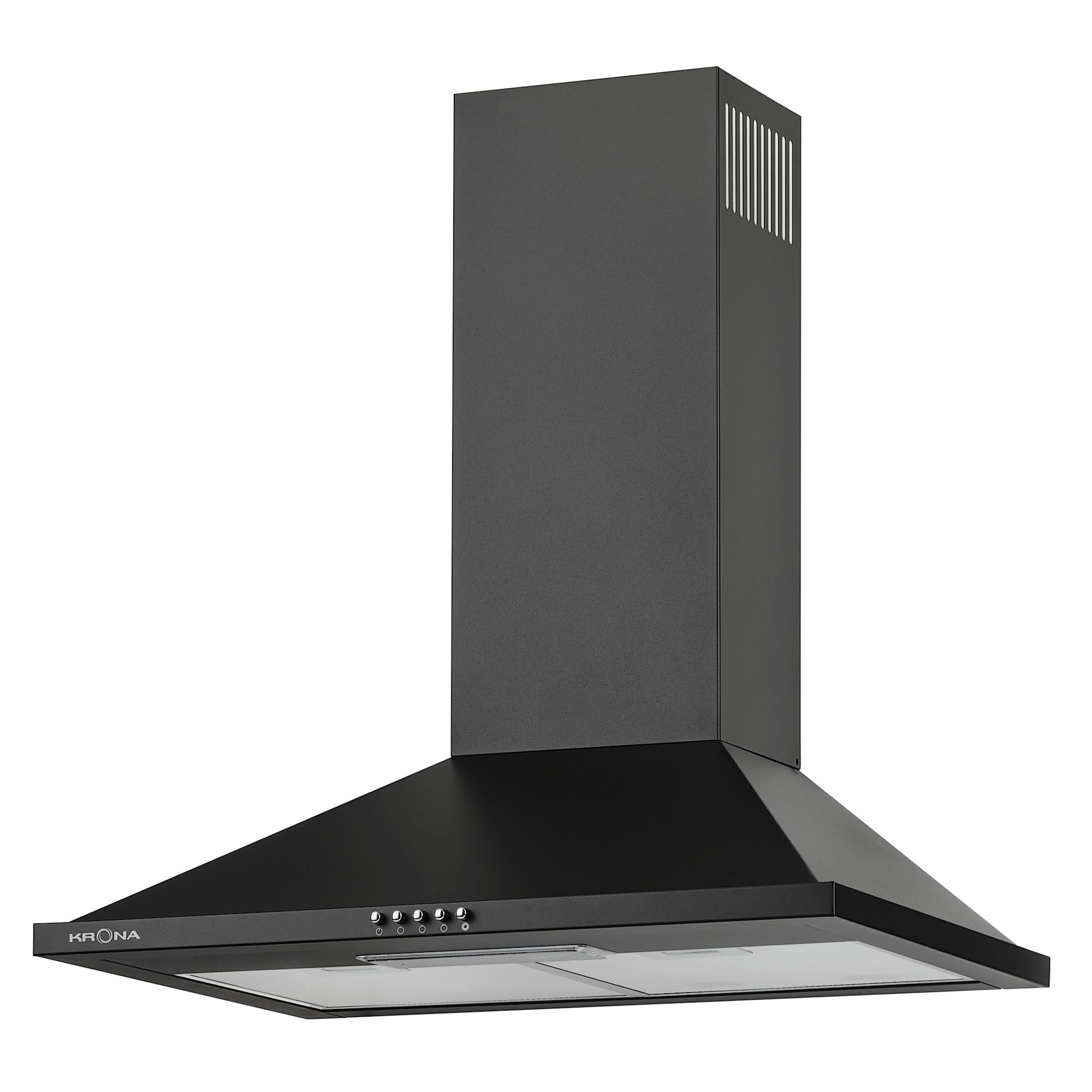 Вытяжка купольная Krona Bella 600 Black PB