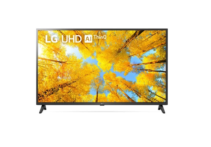 Телевизор LG 43UQ75006LF черный
