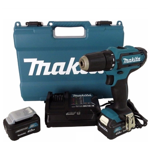 Дрель-шуруповерт ударная аккумуляторная Makita HP333DWME (кейс, с 2 АКБ и ЗУ)