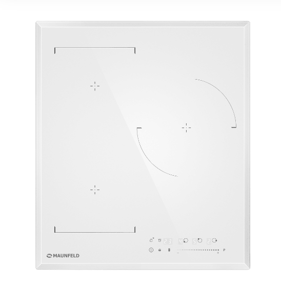 Варочная панель индукционная Maunfeld CVI453SBWH LUX, белый