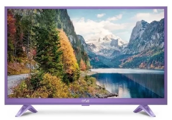 Телевизор Artel UA43H1400 2019 LED, HDR светло-фиолетовый