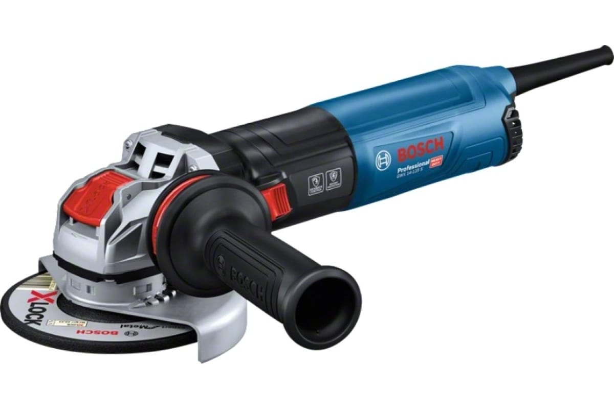 Шлифмашина угловая BOSCH GWX 14-125 S 06017D2100
