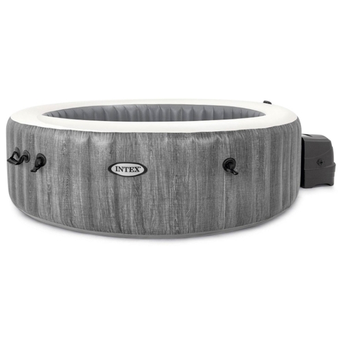 Бассейн СПА Intex PureSpa Bubble Therapy Greywood Deluxe 28442