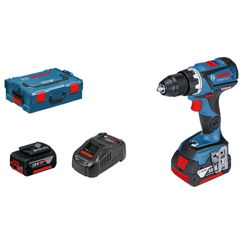 Дрель-шуруповерт BOSCH GSR 18V-60 C 5.0Ач х2 L-BOXX 0.601.9G1.100
