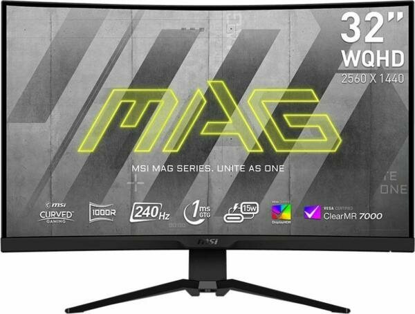 Монитор MSI MAG 325CQRXF черный
