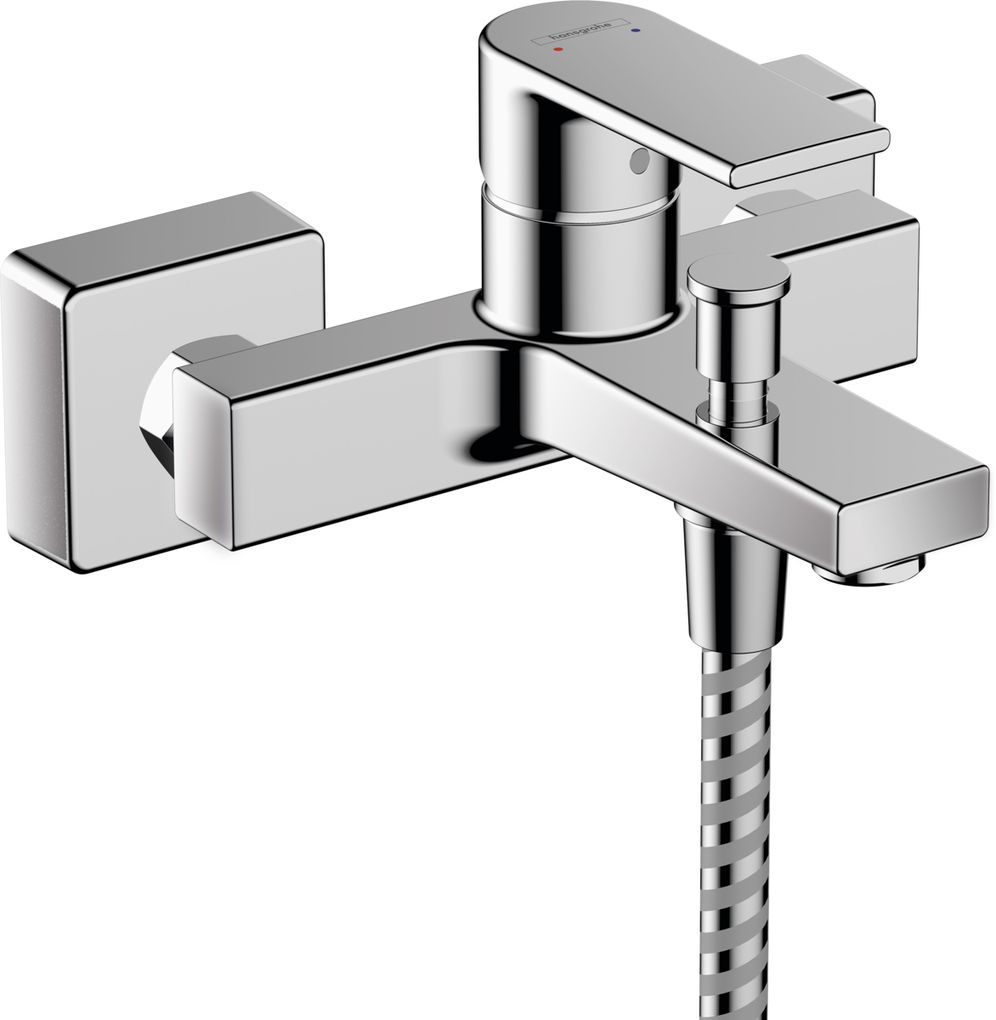 Смеситель для ванны и душа Hansgrohe Vernis Shape 71450000, хром