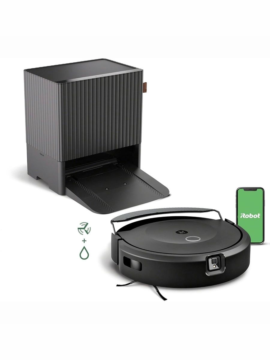 Робот-пылесос iRobot Roomba Combo 10 Max, черный