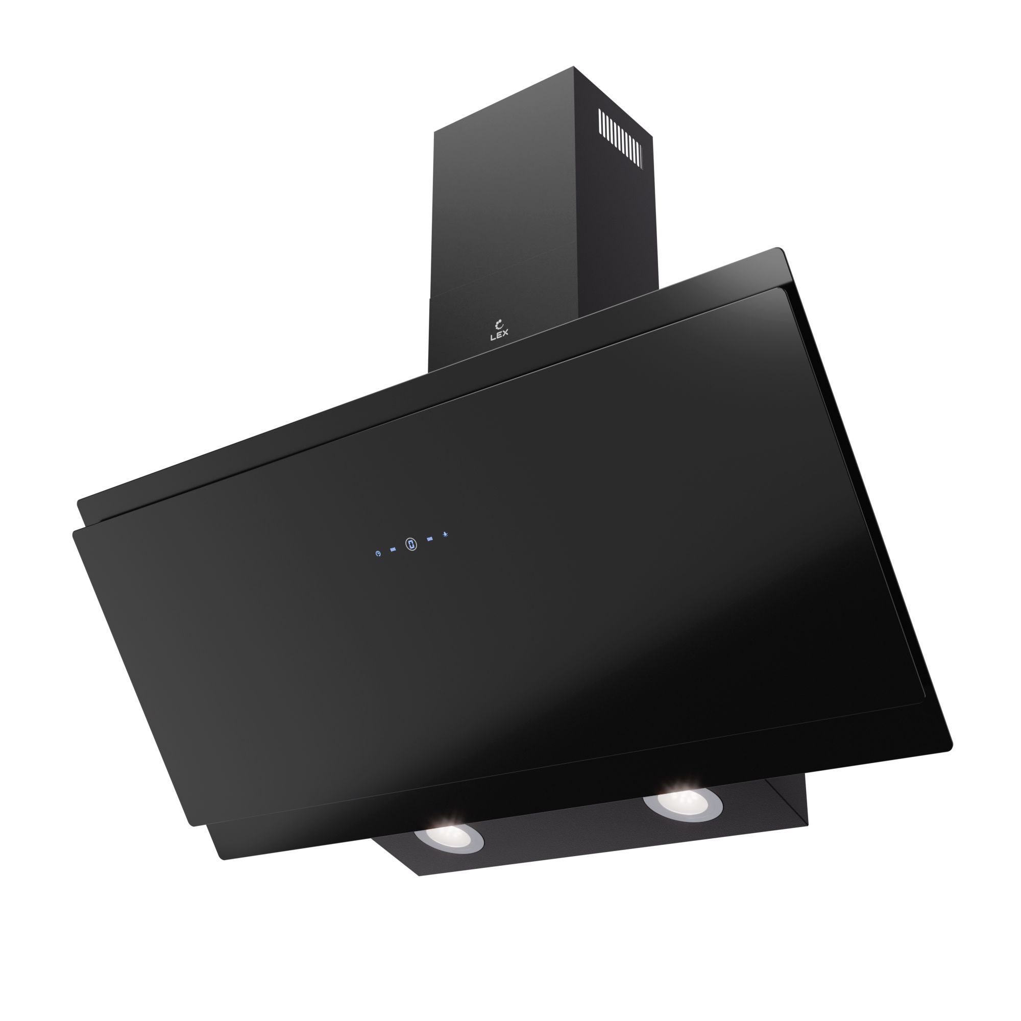 Вытяжка наклонная LEX Furia 900 Black (CHTI000410), черный