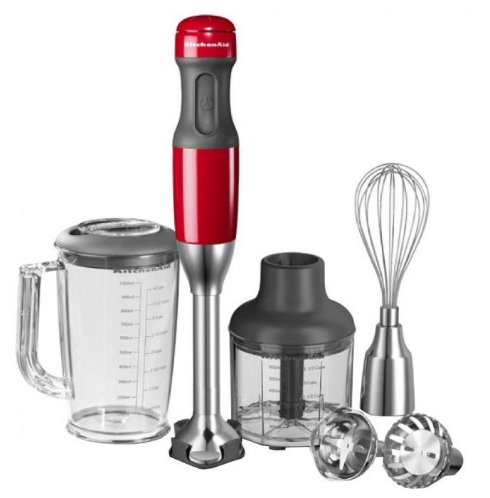 Погружной блендер KitchenAid 5KHB2571E красный