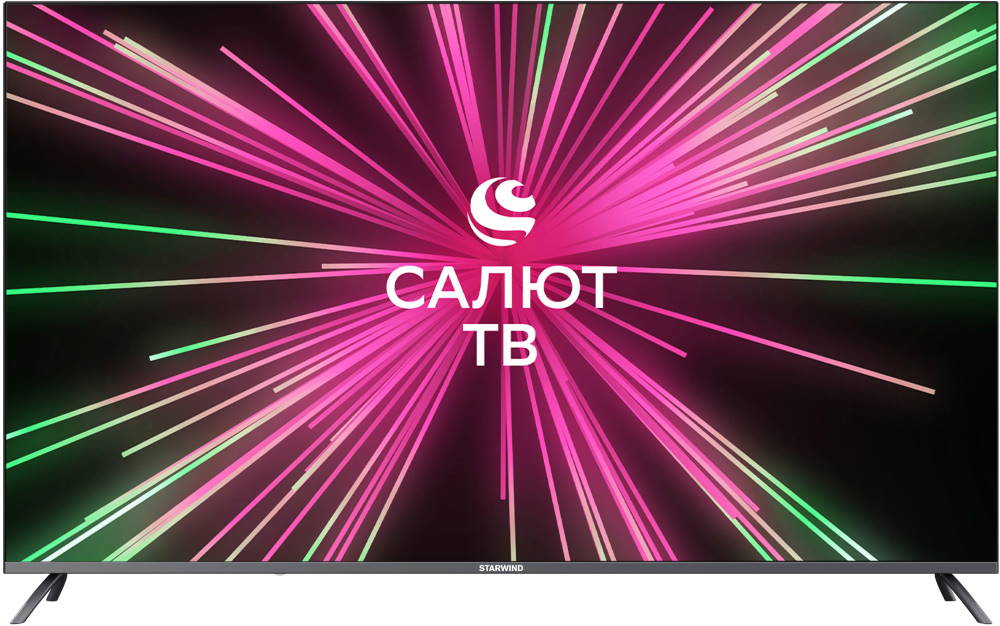 Телевизор Starwind SW-LED65UB405 LED стальной