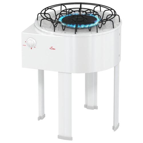 Плита газовая настольная Flama DVG4101-W, белый