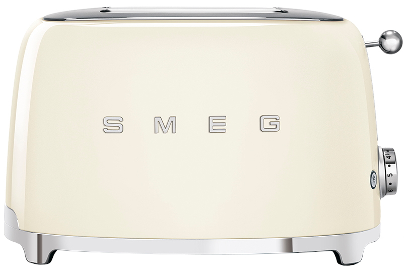Тостер Smeg TSF01CREU, кремовый