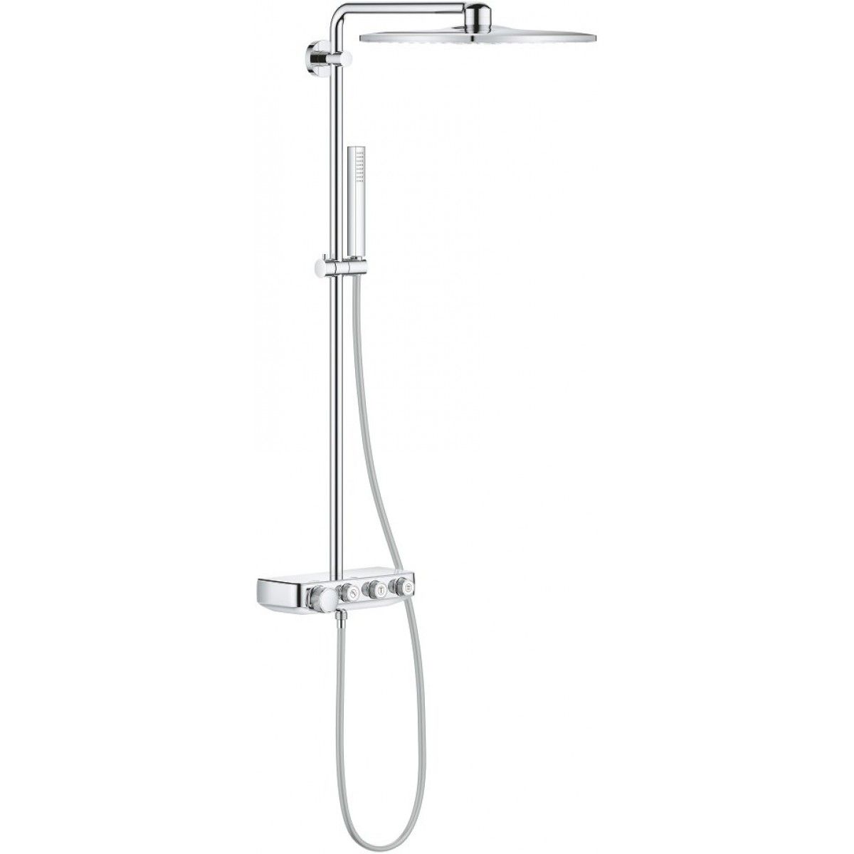 Душевая стойка Grohe Euphoria SmartControl 310 Duo Cube 26508000 (с термостатом), хром
