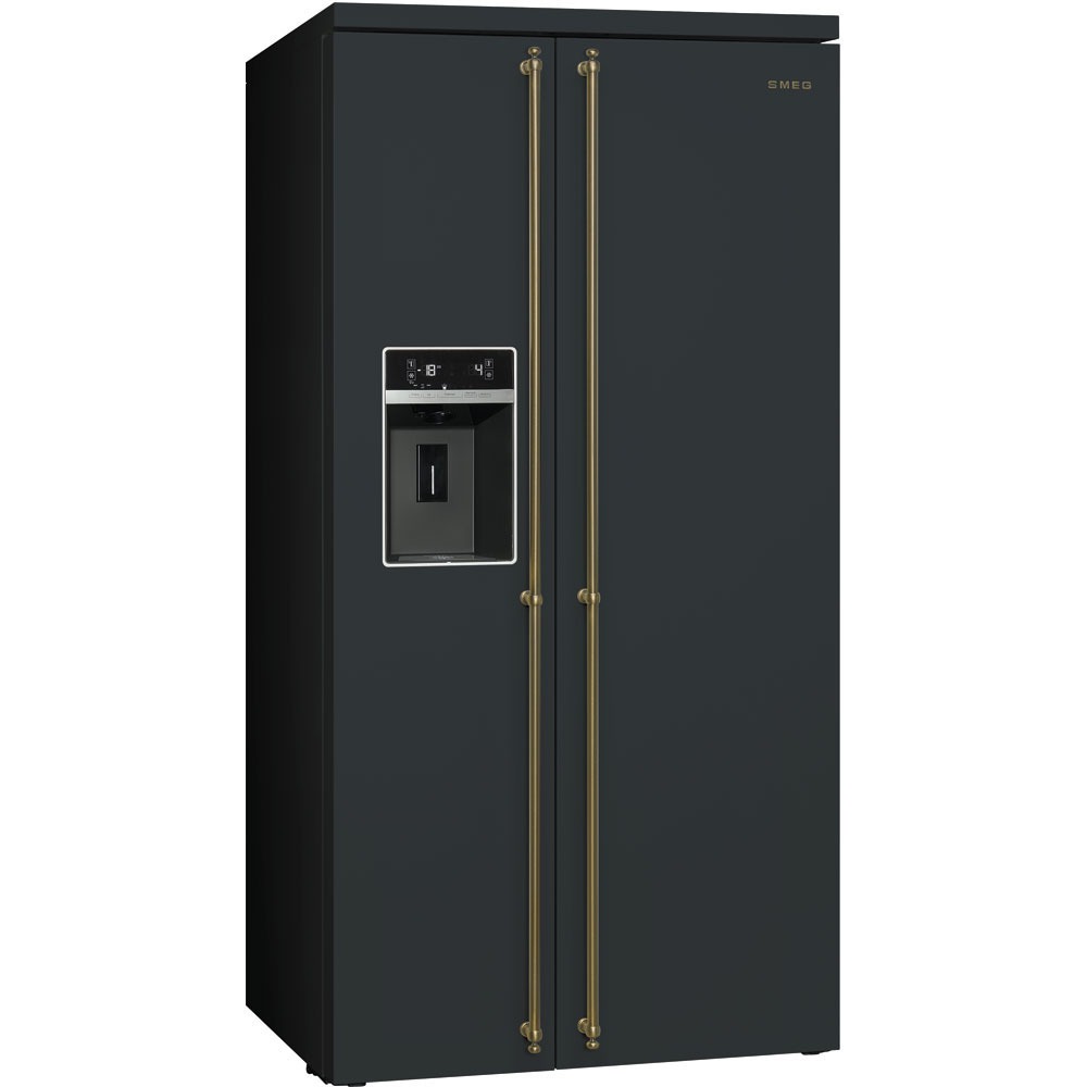 Холодильник smeg SBS8004AO