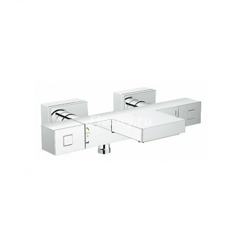 Термостатический двухрычажный смеситель для ванны с душем Grohe Grohtherm cube 34497000