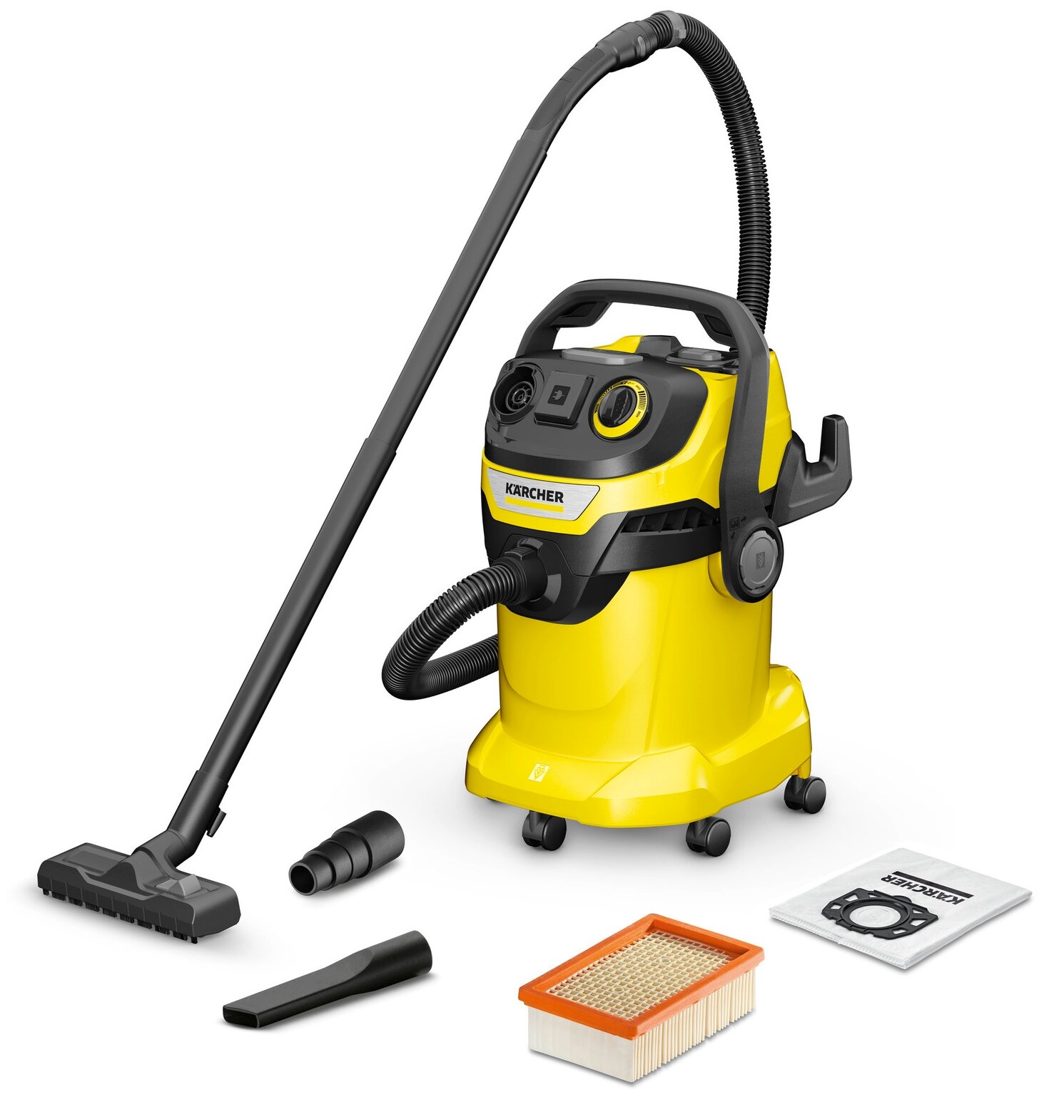 Профессиональный пылесос KARCHER WD 5 P V-25/5/22