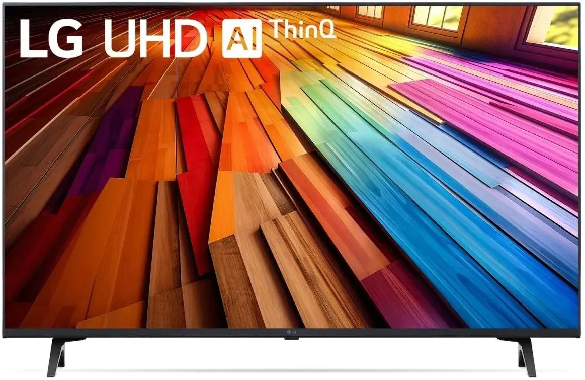 Телевизор LG 55UT80006LA.ARUB, черный