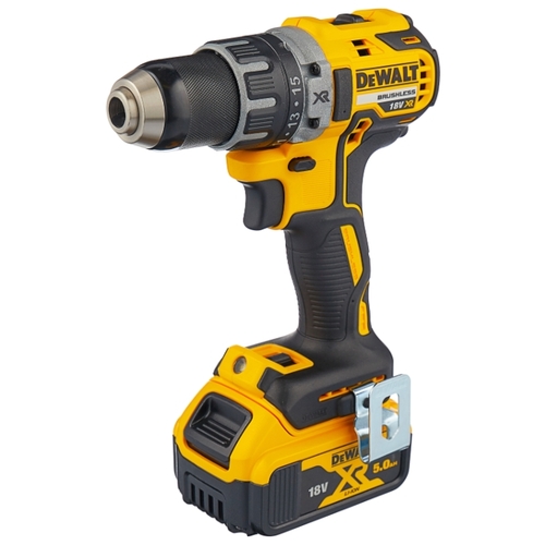 Дрель-шуруповерт аккумуляторная DeWALT DCD791P2-QW, (кейс, 2 АКБ и ЗУ)