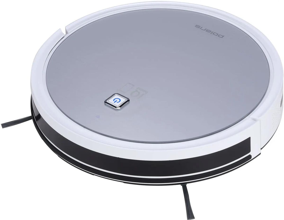 Робот-пылесос Polaris PVCR 4105 WI-FI IQ Home Aqua, серебристый
