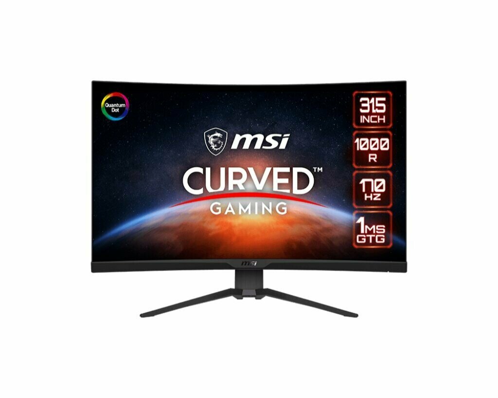 Монитор MSI MAG 325CQRF QD черный