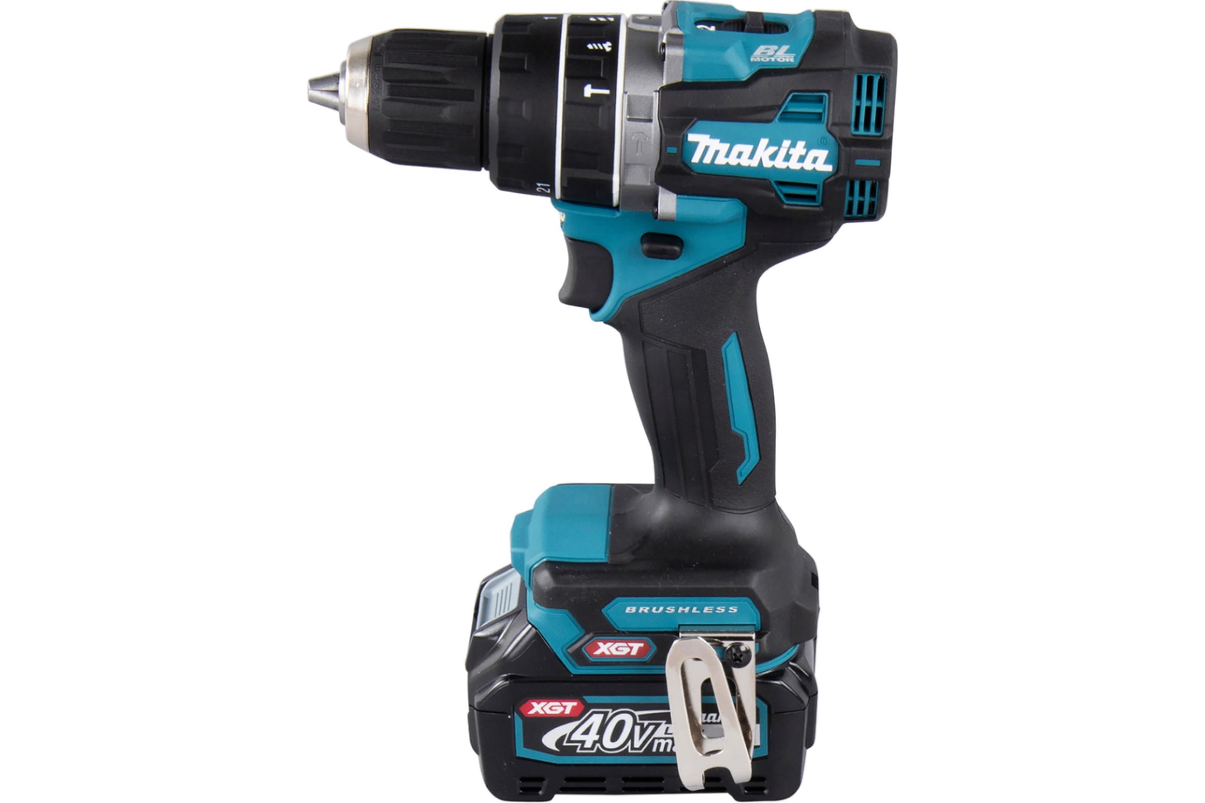 Дрель-шуруповерт аккумуляторная ударная Makita HP002GD201 (с 2-мя АКБ и ЗУ, кейс)