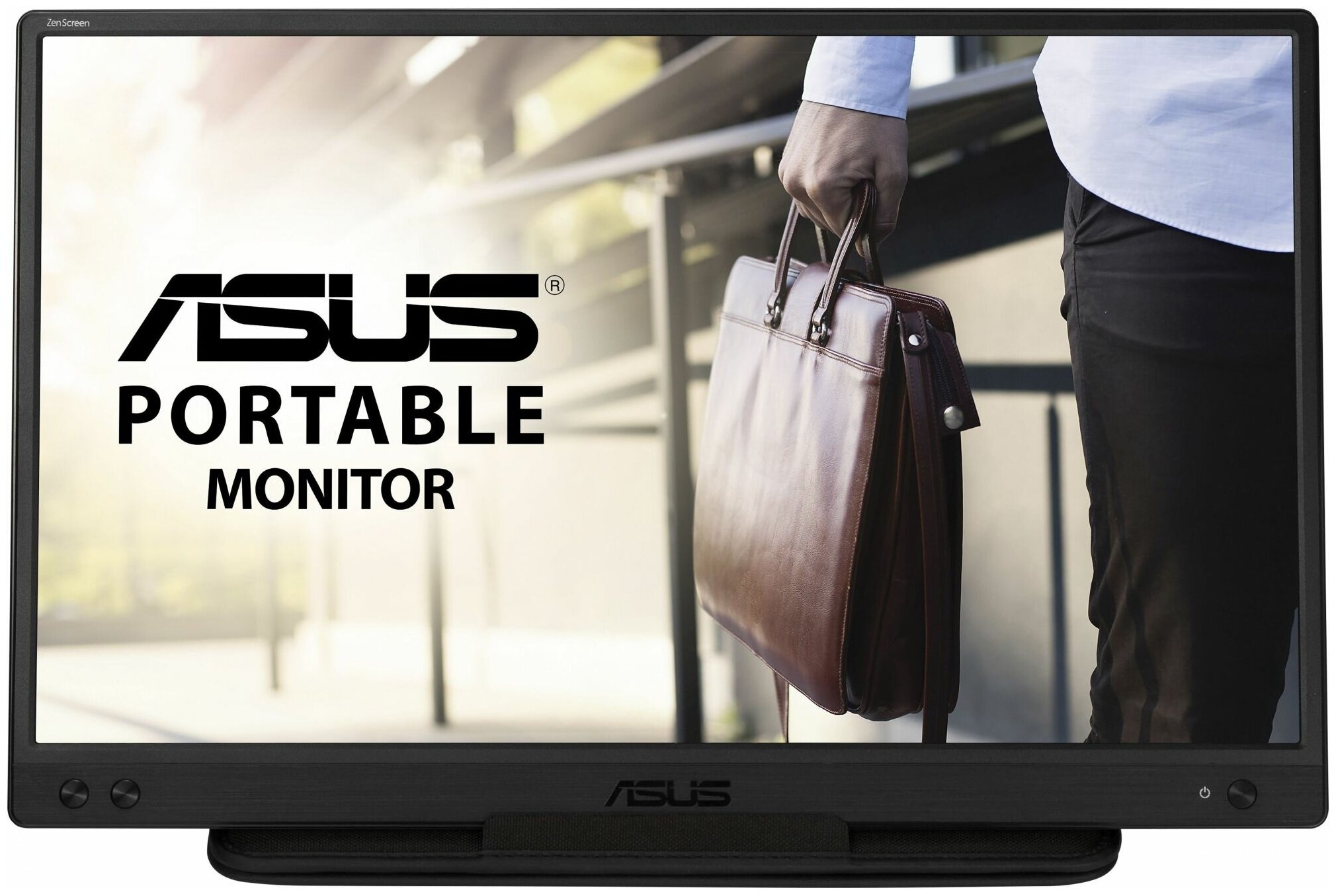 Монитор ASUS MB166C, черный