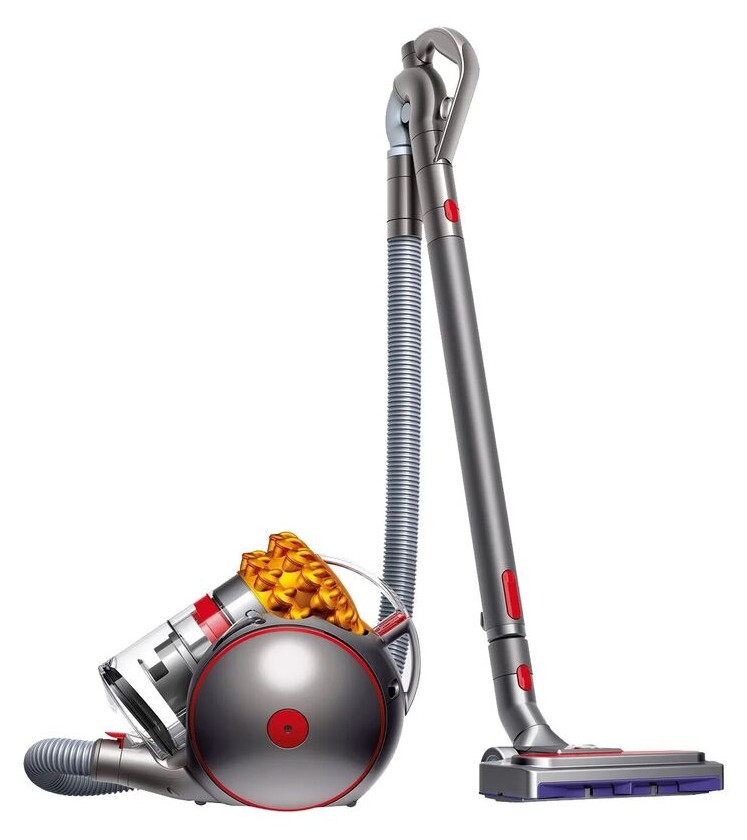 Пылесос Dyson Cinetic Big Ball Multifloor 2 CY26 (230278-01), желтый/стальной
