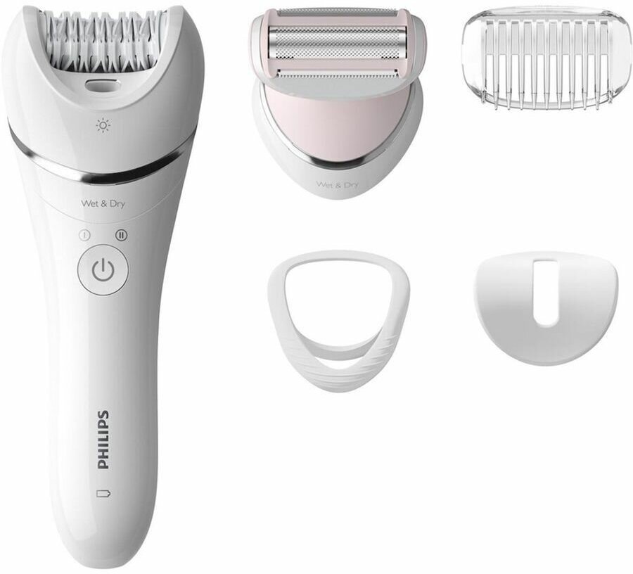 Эпилятор Philips BRE710/00, белый