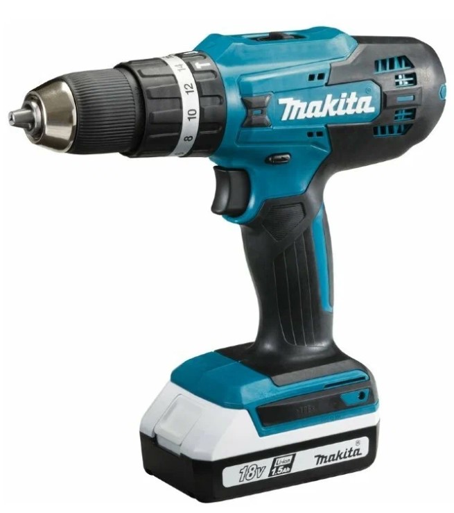 Дрель-шуруповерт аккумуляторная Makita HP488DWE