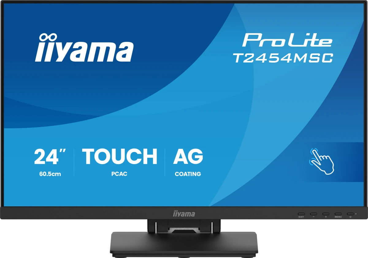 Монитор Iiyama T2454MSC-B3AG, черный