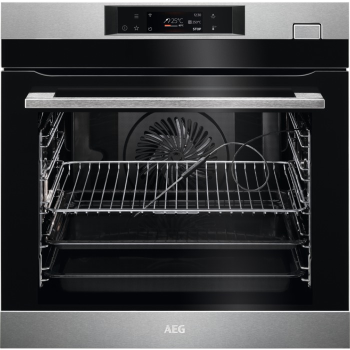 Духовой шкаф электрический AEG BSK788380M, нержавеющая сталь
