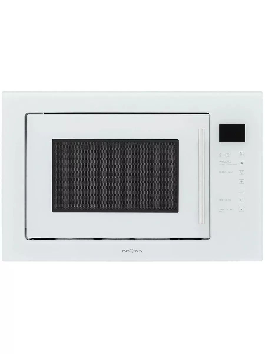 Микроволновая печь встраиваемая KRONA RIFLESSO 60 WH V2, белый