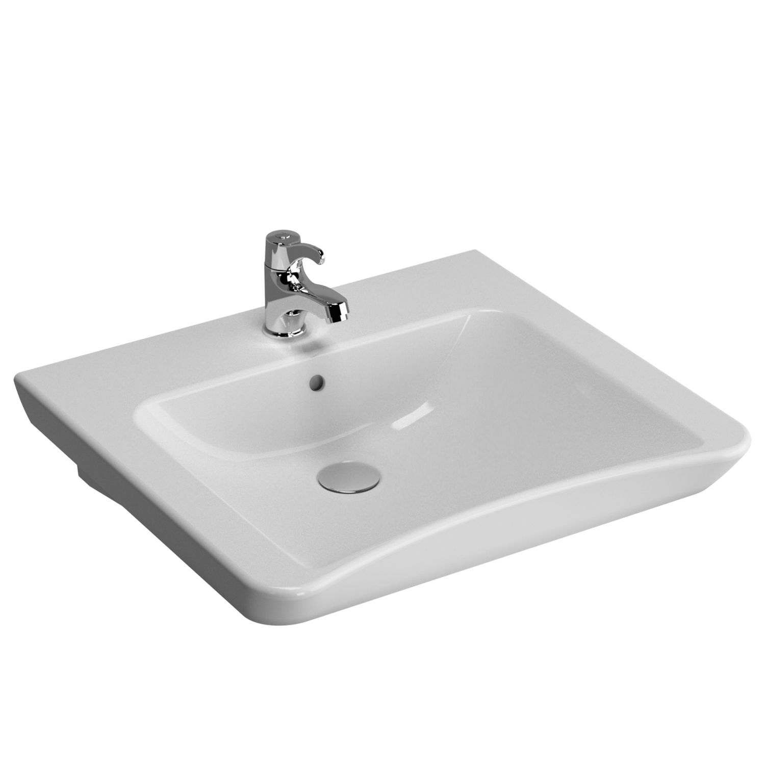 Раковина подвесная VitrA S20 60 5289B003-0001, белый