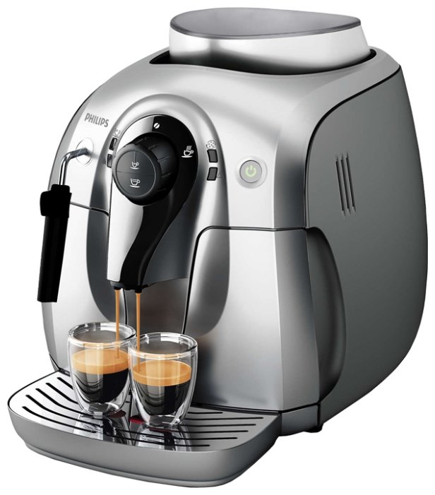 Кофемашина Philips HD8649 2000 Series серебристый