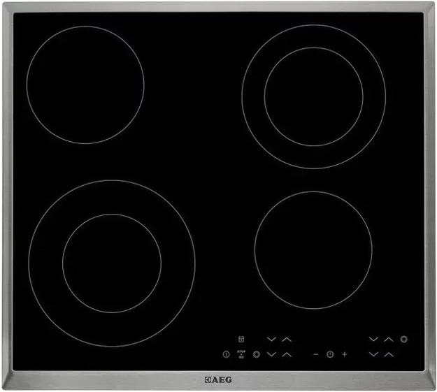 Варочная панель электрическая AEG HK634021XB, черный