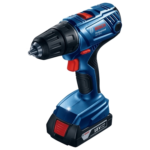 Дрель-шуруповерт BOSCH GSR 180-LI 1.5Ah x2 кейс комплект 2 0.601.9F8.109