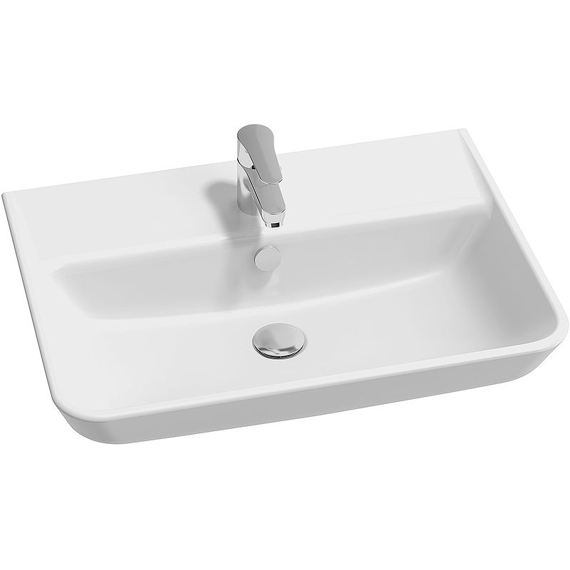 Раковина Jacob Delafon Struktura EGC112-00 65 см, белый