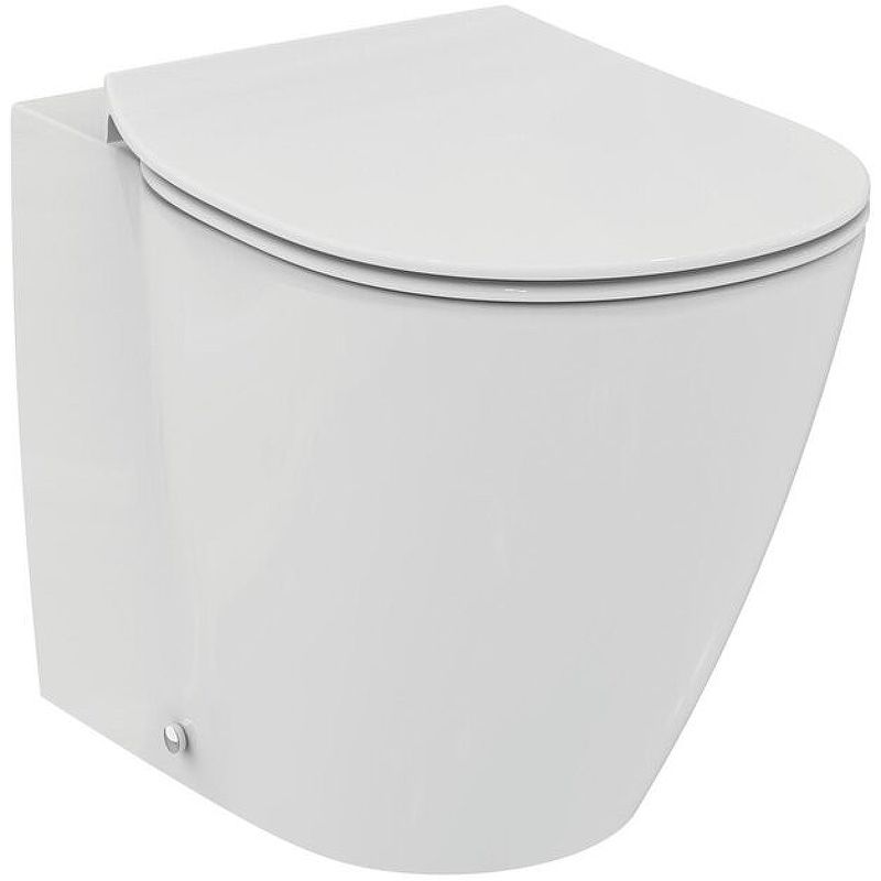 Унитаз приставной Ideal Standard Connect E803401 (с сиденьем E772401), белый
