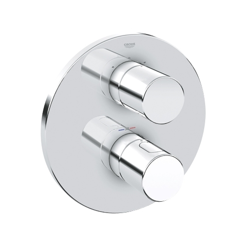 Термостатический двухрычажный смеситель для ванны с душем Grohe Grohtherm 3000 Cosmopolitan 19468000 + 35 500 000