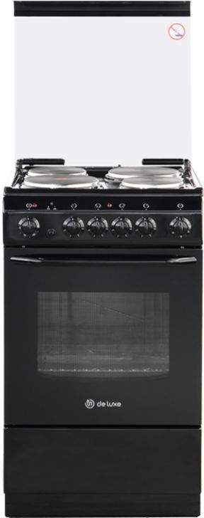 Плита электрическая De Luxe 5004.10э (кр)-001, черный